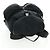 PRADA Backpack Nylon Black Silver Auth gh1538 Silvery - view 6