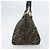 Borsa a mano in tela Zucca FENDI nera e marrone Auth 161083 Nero - vista 5