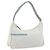PRADA Borsa sportiva in tela grigia blu Auth hk3257 Marrone