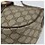 Gucci Borsa GG Supreme Web Sherry Line in PVC beige e oro 89 02 032 Auth 161109 D'oro - vista 10