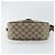 Gucci Borsa GG Supreme Web Sherry Line in PVC beige e oro 89 02 032 Auth 161109 D'oro - vista 9