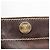 Céline Bolso de Hombro CELINE de Cuero Marrón Oscuro Dorado Auth 161102 - vista 14