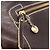 Céline Bolso de Hombro CELINE de Cuero Marrón Oscuro Dorado Auth 161102 - vista 15