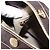 Céline Bolso de Hombro CELINE de Cuero Marrón Oscuro Dorado Auth 161102 - vista 20