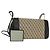 Borsa a Spalla Bottega Veneta in Tela Beige Oro Auth 160980 D'oro