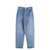 Autre Marque Jeans rectos de algodón azul  - vista 1