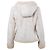Abrigo corto de shearling para mujer de Prada con capucha Beige - vista 3