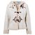 Abrigo corto de shearling para mujer de Prada con capucha Beige - vista 7