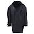 Autre Marque Mac Douglas Black Natural Shearling Leather Coat