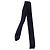 Cravatta nera Saint Laurent con bordi grezzi Nero