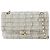 Chanel Borsa a spalla media in tweed classico Bianco