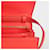 Classic Box Céline Borsa a spalla classica media Rosso - vista 13