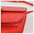 Classic Box Céline Borsa a spalla classica media Rosso - vista 9