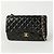 Chanel Borsa a tracolla classica con pattina grande Nero - vista 2