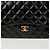 Chanel Borsa a tracolla classica con pattina grande Nero - vista 3