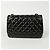 Chanel Borsa a tracolla classica con pattina grande Nero - vista 4