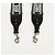 Dior Houndstooth Ring Shoulder Strap Black - view 3