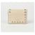 Valentino Billetera bi-fold Rockstud Blanco - vista 3