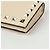 Valentino Billetera bi-fold Rockstud Blanco - vista 7