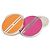 Gemelli Hermès Cloisonné Smalto Rosa Arancione Argento - vista 4