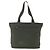 Prada Vintage Zip Tote Tessuto Groß Khaki - Ansicht 2