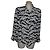 Camicetta Versace Jeans Couture con bottoni Medusa Multicolore
