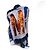 Foulard Moschino Archivio in seta multicolore