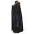 Autre Marque Abrigo de astracán de piel negra Negro - vista 4