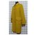 Cappotto Moschino in lana giallo e multicolore - vista 2