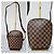 Borsa a tracolla Louis Vuitton Damier Ebene Ipanema PM Marrone - vista 4