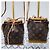 LOUIS VUITTON Monogram Nano Noé Bucket Bag Braun/Beige - Ansicht 4