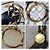Chloé CHLOE Motty Borsa a Bracciale Piccola Nile in Pelle/Suede Beige - vista 8