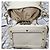 Chloé Sac à main et épaule en cuir Chloe à cordon de serrage 2 en 1 Crème/Beige Écru - vue 4