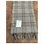 Sciarpa vintage in lana merino e cashmere grigia di Burberry Grigio - vista 5