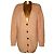 GANNI Mohair- und Woll-Cardigan Größe XS Koralle Karamell