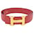 Cinturón reversible Hermès Roja