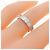 Tiffany & Co Anello Tiffany Atlas in oro bianco 18K - vista 5