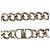 Collana a catena in argento placcato con logo CD di Dior - vista 4
