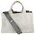 Borsa Tote Canapa Prada in denim - vista 3