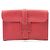 Borsa Clutch Hermès Jige PM in Rosso
