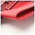 Borsa Clutch Hermès Jige PM in Rosso - vista 9