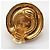 Chanel Vintage Round Clip-On Metal with Faux Pearl - vista 5