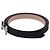 Cinturón reversible Hermès Mini Constance en cuero de ternera negro - vista 2