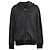 Chanel Kapuzenpullover aus schwarzer Viskose mit Steppmuster