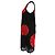 Abito Mini a Pois con Dettagli in Pizzo Dolce & Gabbana in Cotone Nero e Rosso - vista 2