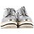 Sneakers Oxford a piattaforma in pelle argento metallico Prada Wingtip - vista 2