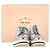 Sneakers Oxford a piattaforma in pelle argento metallico Prada Wingtip - vista 7