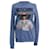 Moschino Couture Pullover aus hellblauer Baumwolle  - Ansicht 1