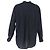 Camisa plisada Amel en crepé de Chine negro de viscosa de Isabel Marant - vista 3