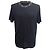 Camiseta de cuello de punto estampada Saint Laurent en algodón negro